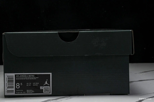 HYPE Air 4 Oxidized Green Jordan FQ8138-103 0706